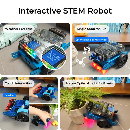 ThinkLabs tBot3: STEM Education Coding Robot Kit for AI Learning