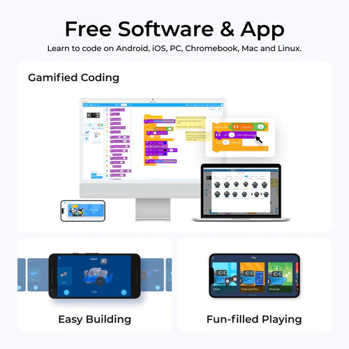 ThinkLabs tBot3: STEM Education Coding Robot Kit for AI Learning